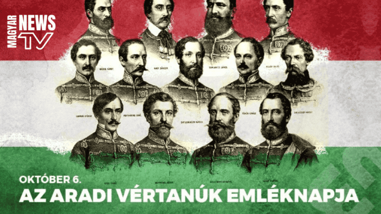 „Emlékezzünk a Hősökre!” – Különleges Adásban Tiszteleg a Magyar News TV az Aradi Vértanúk Emléke Előtt