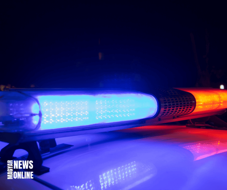 Rendőrök vitték el a Magyar Péter ellen tiltakozó férfit az országjárás utolsó állomásán