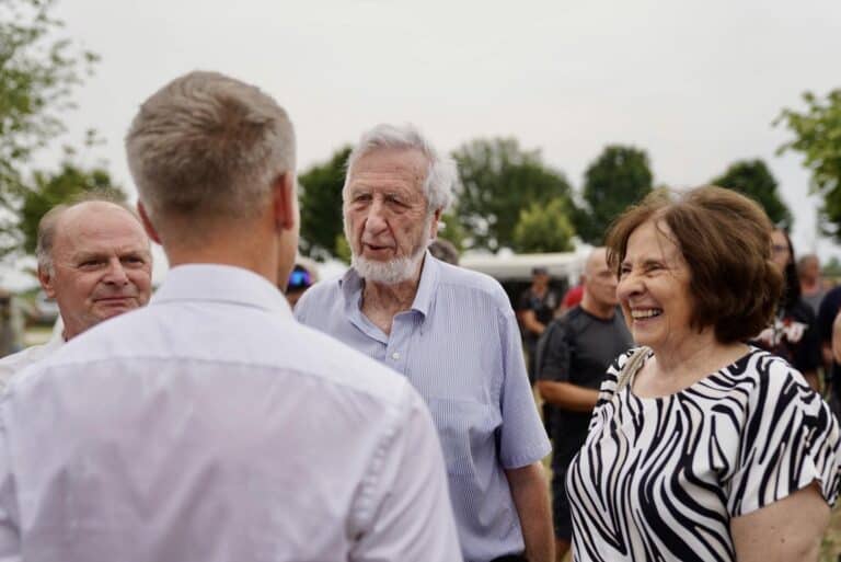 Magyar Péter, Jeszenszky Géza és Antall György együtt emlékeztek Somlónál