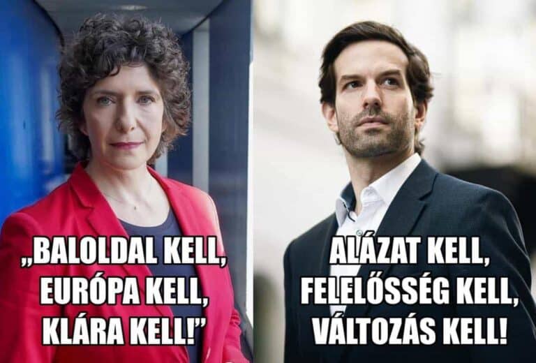 Fekete-Győr beszólt Dobrevnek – kemény kritikát fogalmazott meg a baloldali plakátkampányról