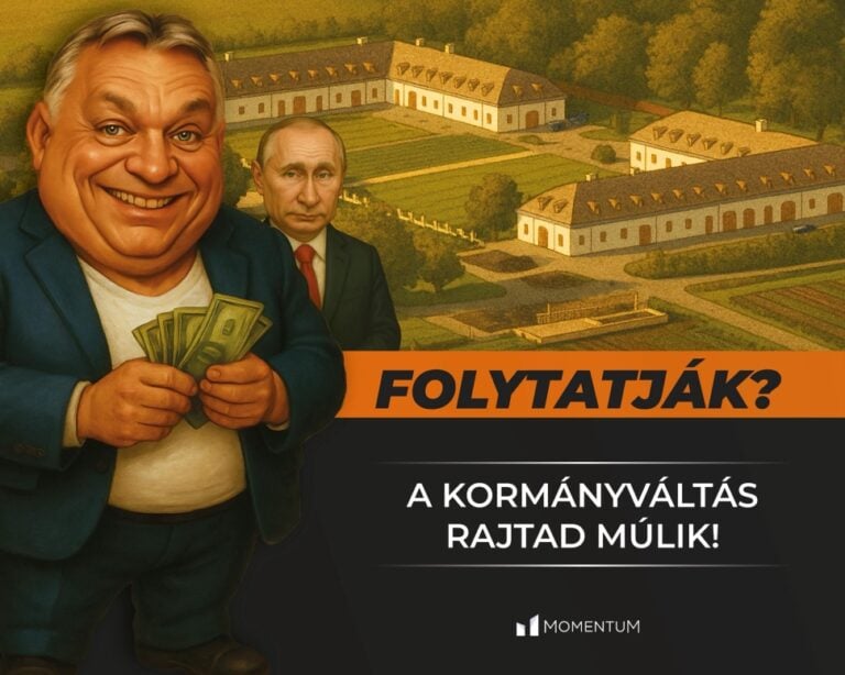 „A kormányváltás rajtad múlik!” – a Momentum új plakátkampánya szellemes karikatúrákkal