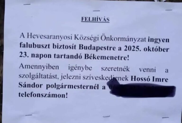 Magyar Péter: Bűncselekmények sorát követik el a Fidesznél a Békemenet szervezésekor – közpénzből, zsarolással és utalványokkal próbálják mozgósítani az embereket