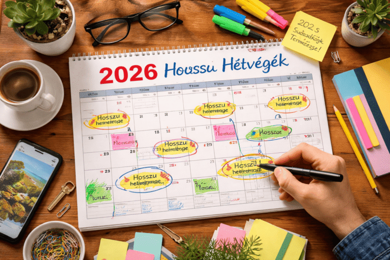 Jó sok hosszú hétvégénk lesz 2026-ban, mutatjuk az idei munkaidő naptárt – így tervezheted előre a pihenést