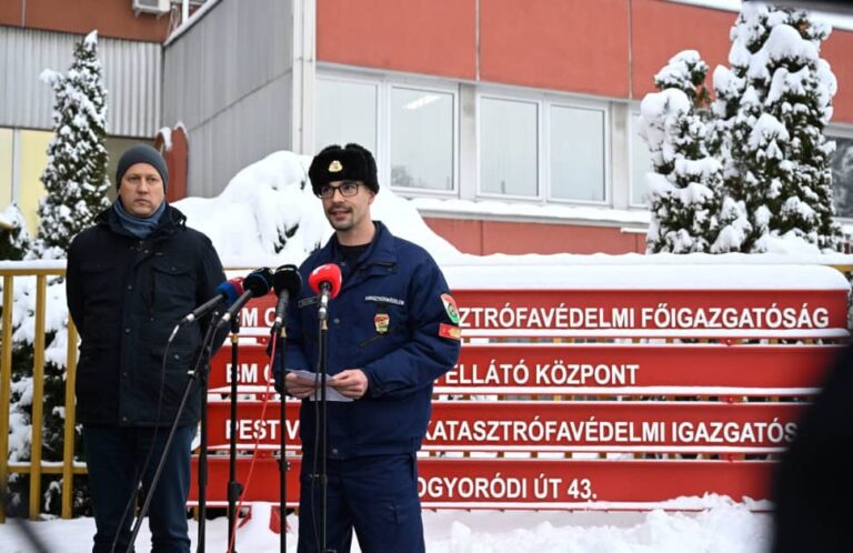 Vörös kód lépett életbe az extrém hideg miatt – Megszólalt az operatív törzs is a hóhelyzetről